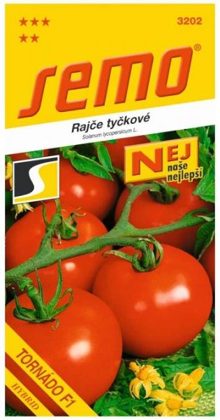 Semena - RAJČE KOLÍKOVÉ 'TORNÁDO' F1
