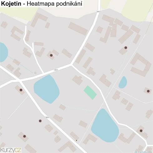 Kojetín - mapy | Kurzy.cz