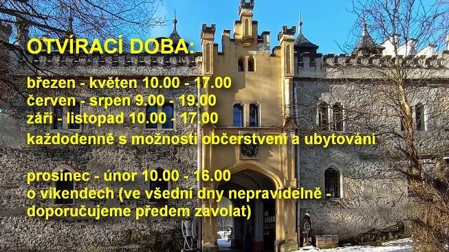 Pro návštěvníky – Horní hrad „Hauenštejn“
