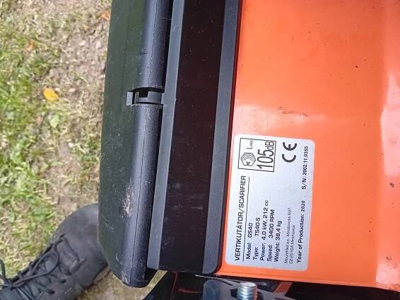 Prodám Vertikutator Patriot ,rok výroby 2020 ,použitý dvakrát. JARO/PODZIM.Od te doby stál.Cena pevná 6000kc. - InzerceTrinec.cz
