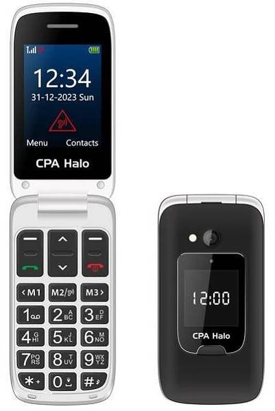 Mobilní telefon CPA Halo 25 Senior (CPA HALO 25 BLACK) černý