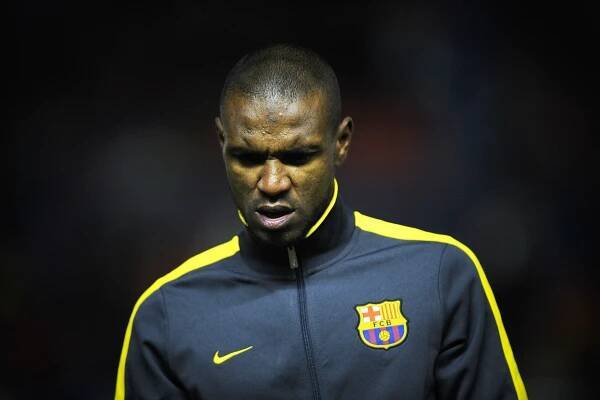 Barcelona star Abidal returns to training after liver transplant