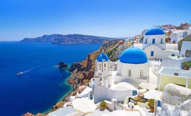 Počasí Santorini