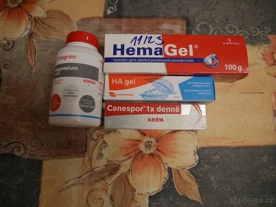 HA gel, Hemagel, Canespor, Hořčík - Olomouc