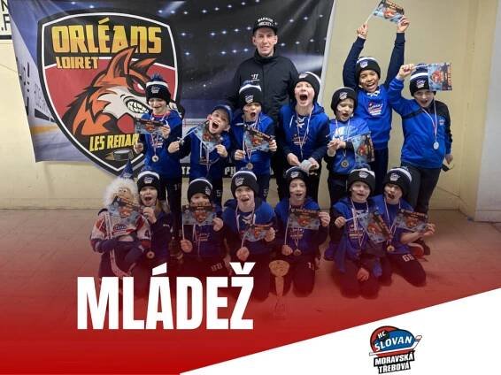 MLÁDEŽ: Moravskotřebovská základna vybojovala na dvoudenním turnaji ve francouzském Orléans bronz! – HC Slovan Moravská