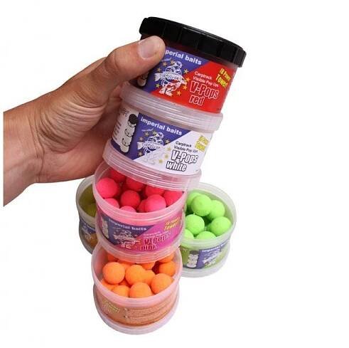 plovouci boilie imperial baits power tower carptrack v pops 10mm 60gr bila 154551[1]