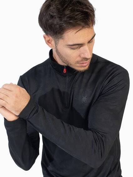 Spyder Sportovní mikina – černá