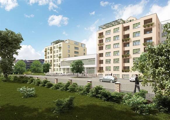 V pražských Kobylisích vzniká z ubytovny luxusní domov pro seniory
