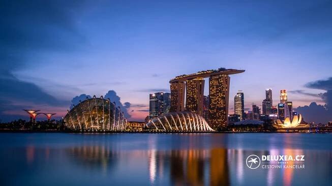 Mapa Singapuru - kde se nachází Singapur - DELUXEA