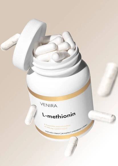 VENIRA L-methionin 500 mg 80 cps.