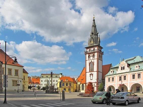 Komotau (Chomutov) - Stadtturm (64 m hoch)