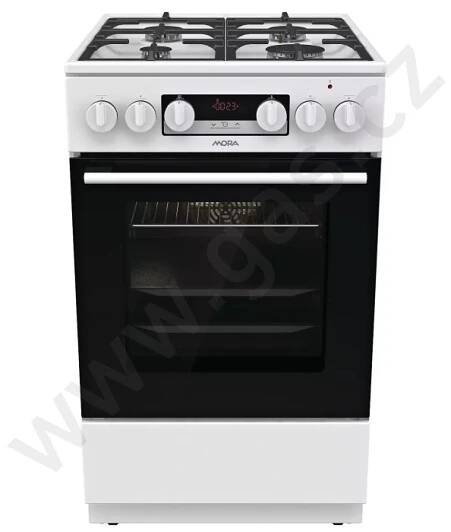 sporák MORA K 8668 B1W - GAS.cz