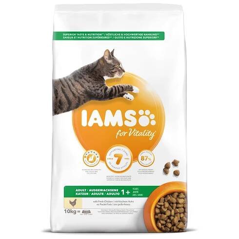 Iams for Vitality Cat Adult Ocean Fish 10 kg