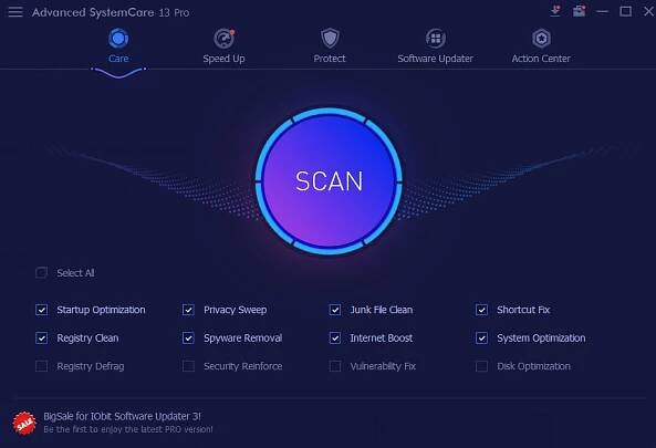 Kontrola IObit Advanced SystemCare Pro 13 [aktualizované do roku 2020] - GetWox