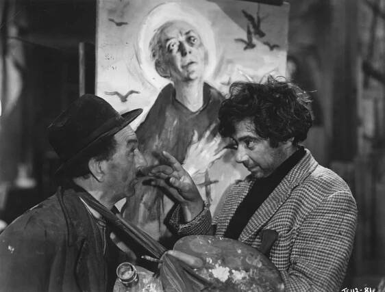 F.J. McCormick, Robert Newton - Štvanec - Z filmu