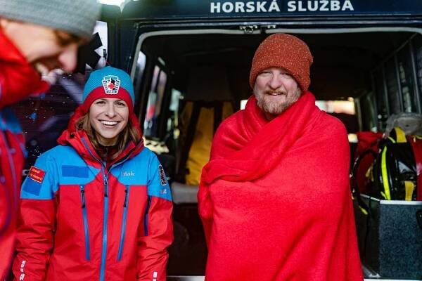 Veronika Khek Kubařová, Rudolf Havlík - Na horách - Z natáčení
