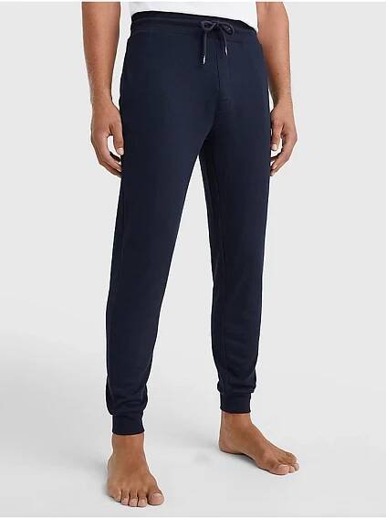 Tommy Hilfiger pánské tmavě tepláky Logo DW5 modré od 1 199 Kč - Heureka.cz