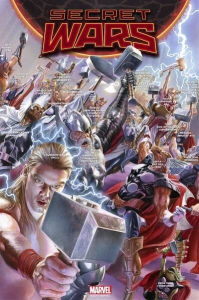 Secret Wars #2 Thor cover