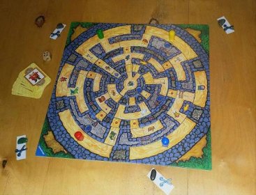 Tajemný labyrint (The Secret Labyrinth) – stolní hra - undefined