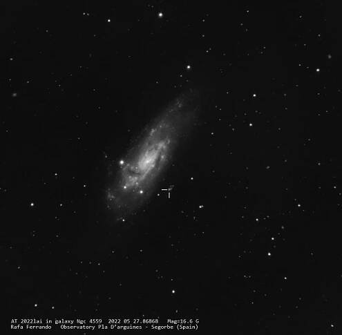 LBV 2016blu in NGC 4559