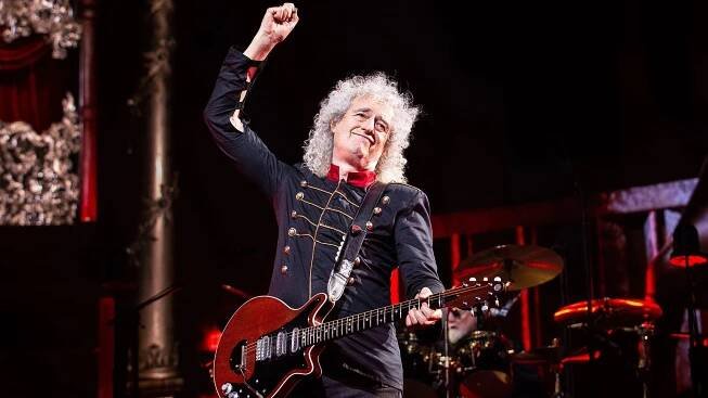 “He’s never forgiven me.” Brian May is still upset about the controversial B-side to Queen’s “Bohemian Rhapsody” single
