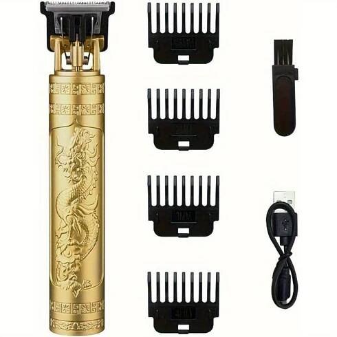 Professional Haircut And Beard Trimmer Set - USB Rechargeable, Elite Electric Grooming Tool for *'s *, *'s Grooming Kit.Suitable for *