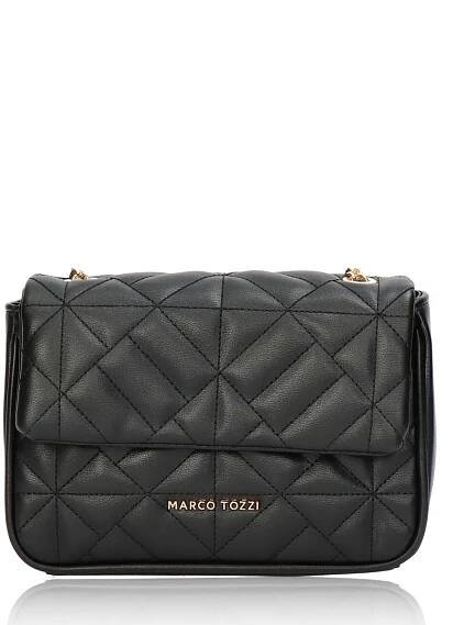 Marco Tozzi dámská stylová kabelka - černá