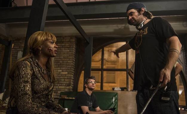 Caroline Chikezie, Joe Lynch - Everly - Z natáčení