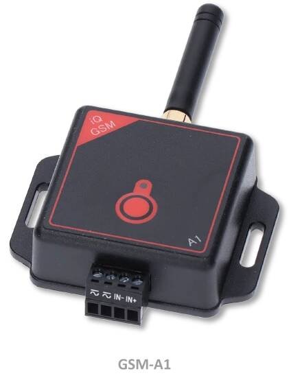 GSM diaľkový alarm / pager iQGSMA2, 2x vstup, 2x výstup
