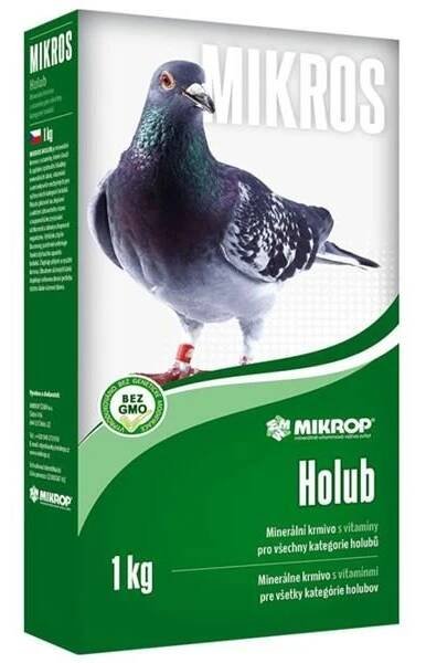 Mikros krmivo pro holuby 1kg