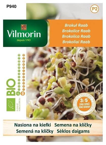 BIO Brokolice Raab na klíčky Vilmorin Premium 10 g od 23 Kč - Heureka.cz