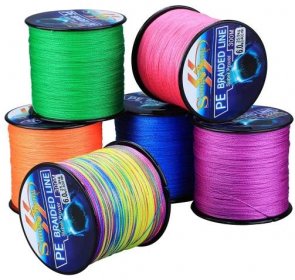 Fishing Line 4 Strands Braided Fishing Line Super Power 300m Fluorocarbon Fishing Lines Durable Line