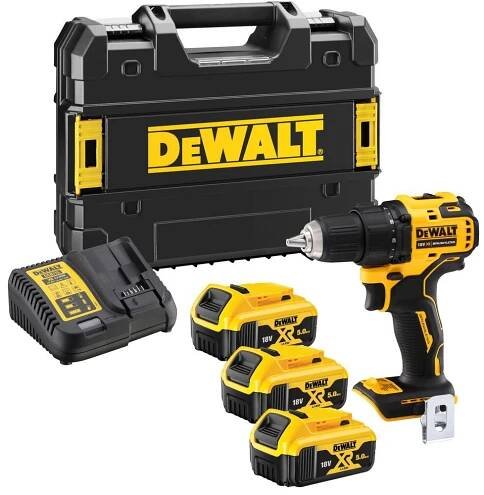 DEWALT AKU ŠROUBOVÁK 18V DCD708P3T 65Nm 3x5,0Ah TSTAK