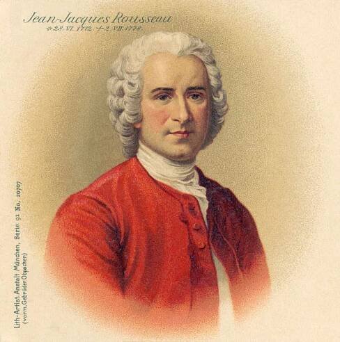 Portrait of Jean-Jacques Rousseau