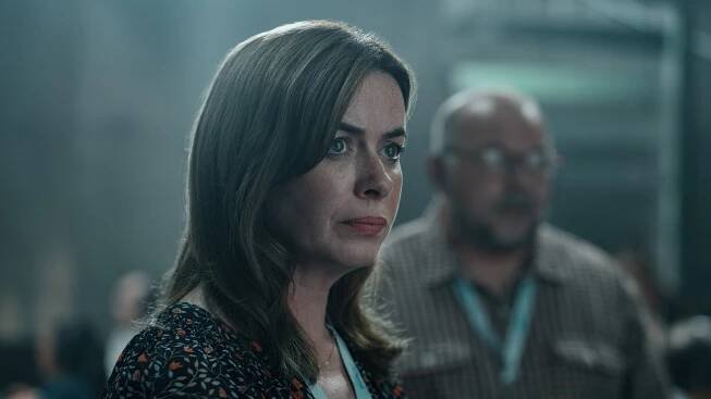 Únos letadla - Nakresli slepý - Z filmu - Eve Myles