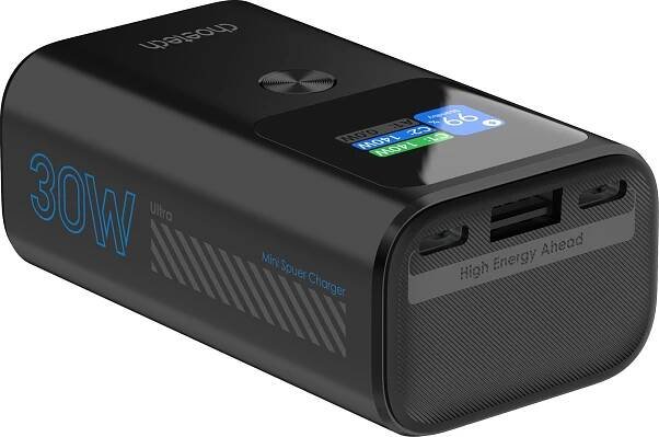 Powerbanka ChoeTech 10,000mAh PD30W 3Ports & TFT Display Power Bank