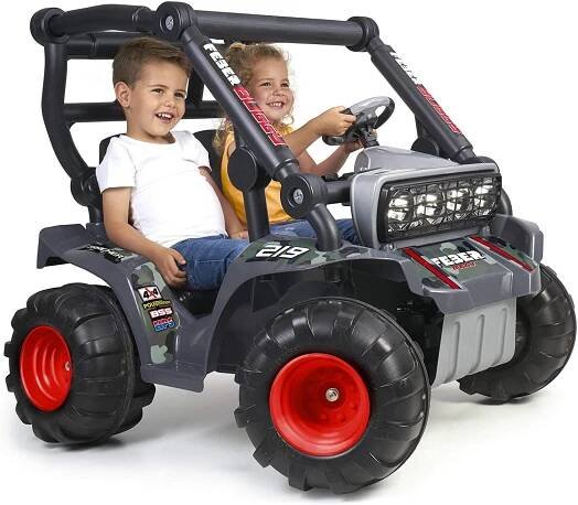 Feber buggy je elektrické auto dvoumístné 12 V Terénní bugina 12V od světové značky Feber