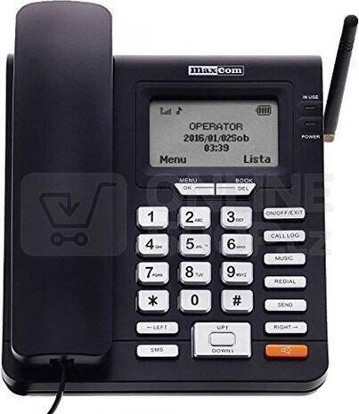 Stolní GSM telefon MAXCOM MM28D