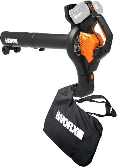 WORX Vysavač a fukar na listí AKU WG583E.9 (bez AKU)