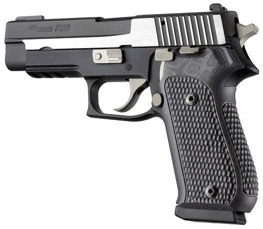 Střenky Hogue Sig Sauer P220 Piranha G10 černá