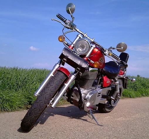 Suzuki LS 650 Savage uživatele Mirinn - | Motorkáři.cz