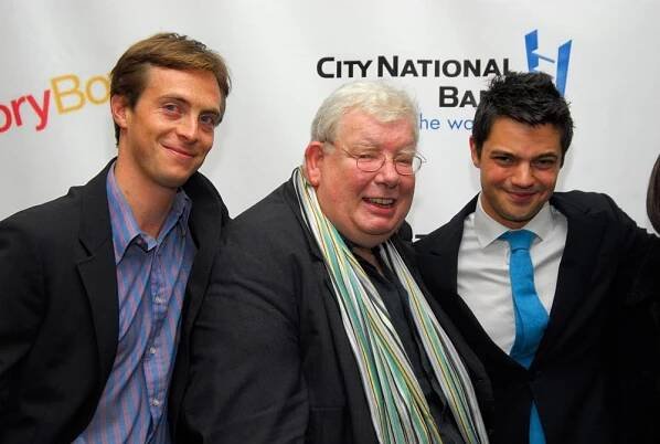 Stephen Campbell Moore, Richard Griffiths, Dominic Cooper at arrivals for THE HISTORY BOYS Opening Night After Party, Tavern on the Green Restaurant, New York, NY, April 23, 2006. Photo by: Gregorio Binuya/Everett Collection