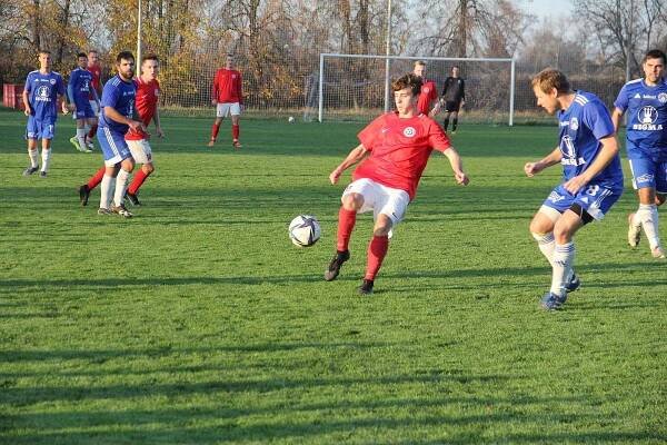 Fotbal, krajský přebor: FK Brodek u Přerova - TJ Sigma Lutín.