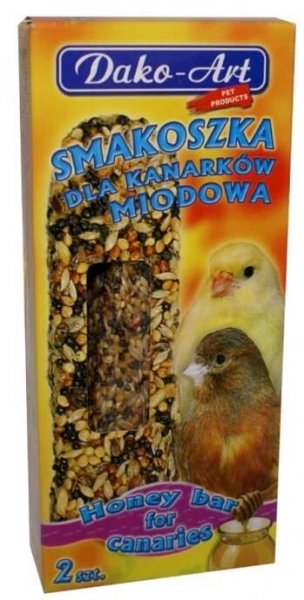 JUKO Tyčinka s medem kanár Dako-2ks