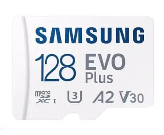 Paměťová karta Samsung micro SDXC 128GB EVO Plus 2024 + SD adaptér