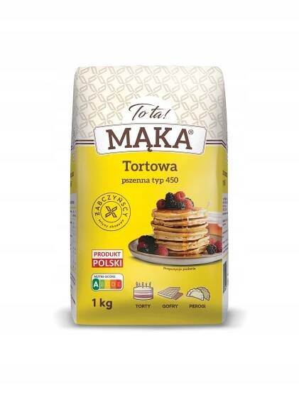 Pšeničná dortová mouka typ 450 1 kg - Tota