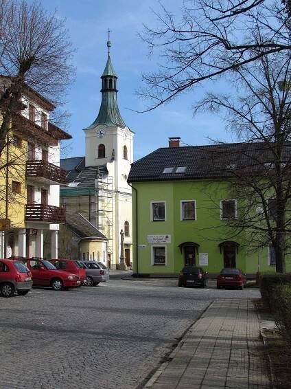 pohled na kostel