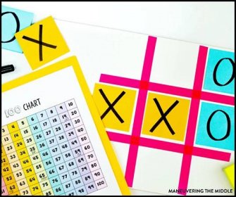 8 ideas to turn any worksheet into an activity! Perfect for a low prep day to keep students engaged and having fun with a worksheet. 8 easy math activities! | maneuveringthemiddle.com