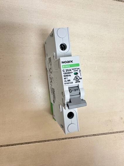 30A 125V 1-Pole Noark Circuit Breaker - Marina Electrical Equipment