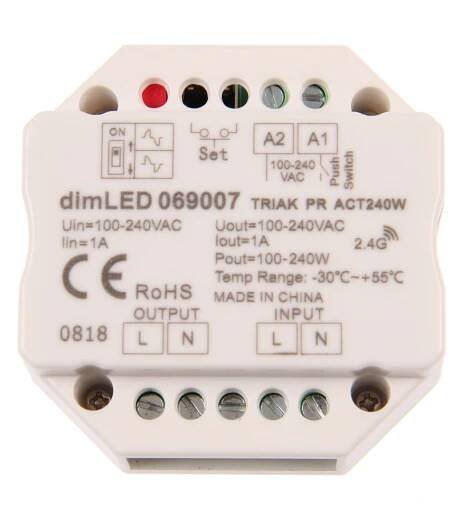 dimLED stmívač TRIAK 230V